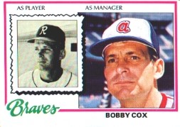 1978 Topps Baseball Cards      093      Bobby Cox DP